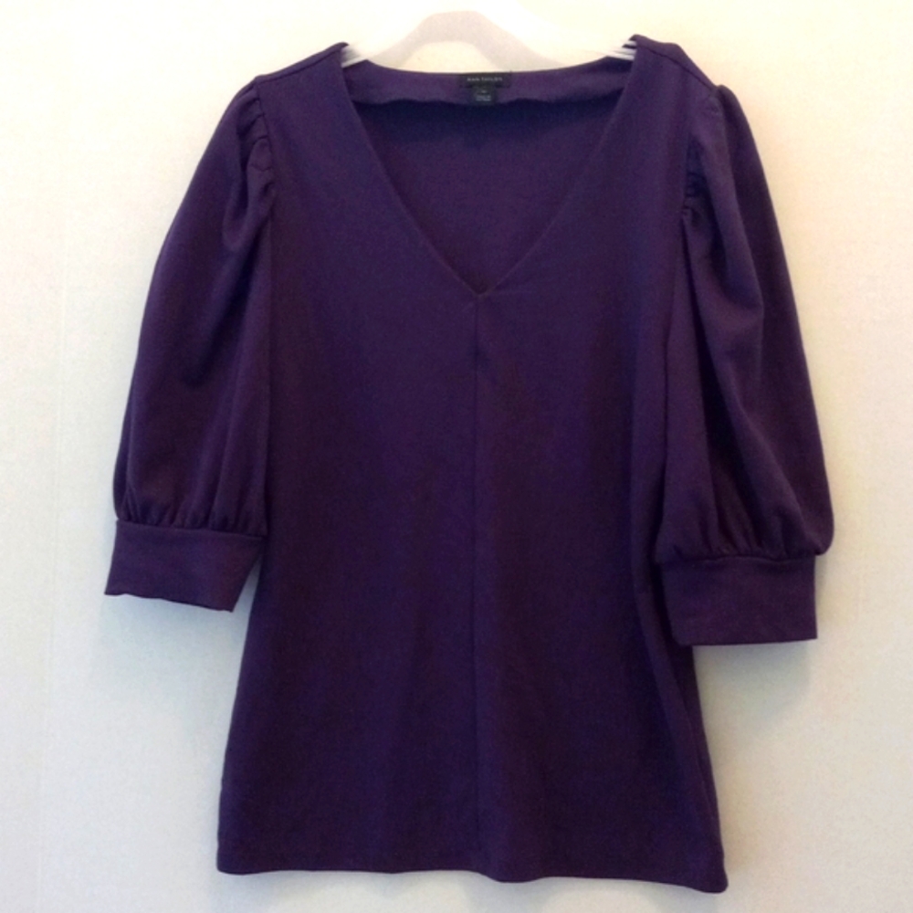 ANNTAYLOR V NECK TOP